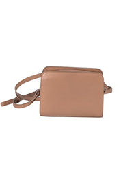 Shinola - Tan Leather Crossbody Bag - Current Boutique