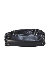 Michael Kors - Black Leather Large Shoulder Bag - Current Boutique