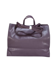 Telfar - Eggplant Purple Large Shopping Tote - Current Boutique