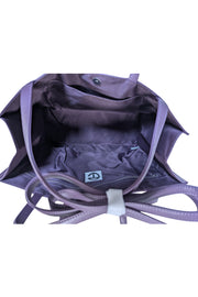 Telfar - Eggplant Purple Large Shopping Tote - Current Boutique