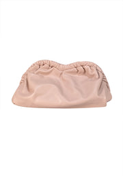 Mansur Gavriel - Nude Pink Leather "Cloud" Clutch - Current Boutique