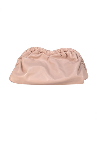 Mansur Gavriel - Nude Pink Leather "Cloud" Clutch - Current Boutique