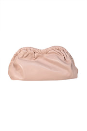 Mansur Gavriel - Nude Pink Leather "Cloud" Clutch - Current Boutique