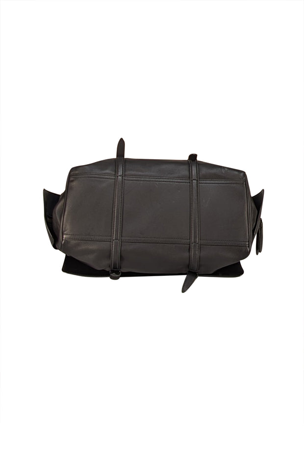 Bottega Veneta - Black Intrecciato Leather Handbag