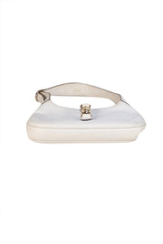 Gucci - Ivory Pebbled Leather Mini Jackie Bag