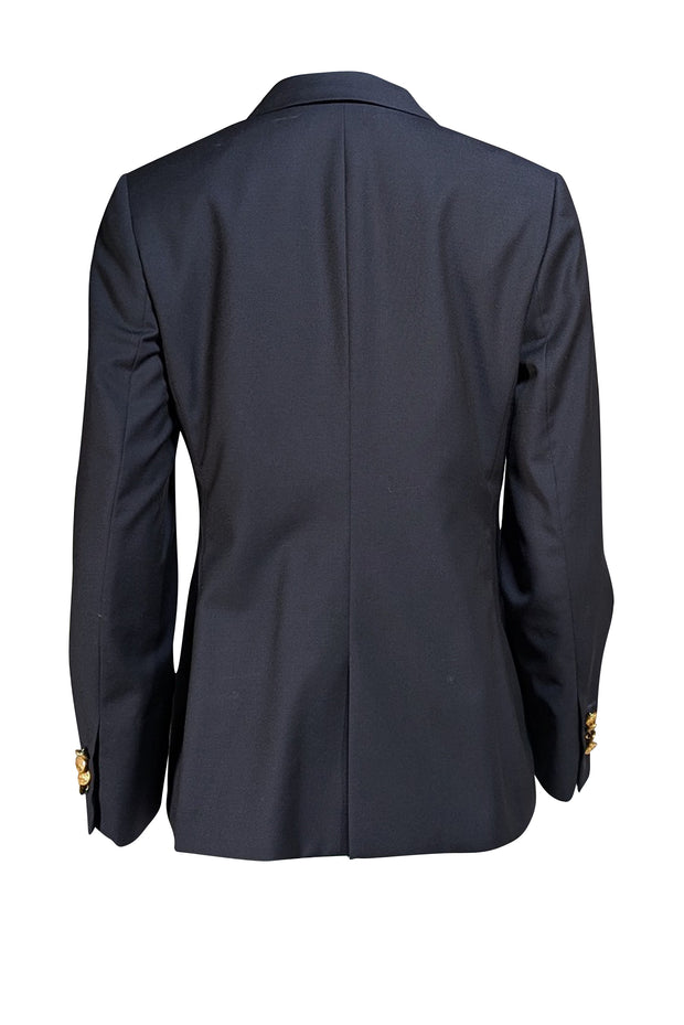 Brooks Brothers - Dark Navy Gold Button Blazer Sz 10