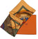 Hermes - Gold, Olive, & Brown Buckle Print Silk Scarf