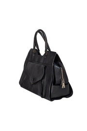 Proenza Schouler - Black Leather Satchel Bag
