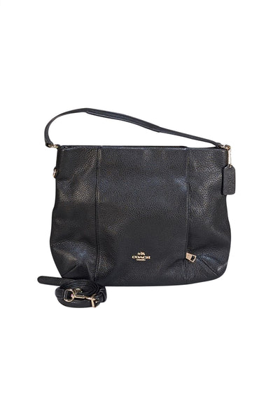Coach - Black Leather Satchel Bag