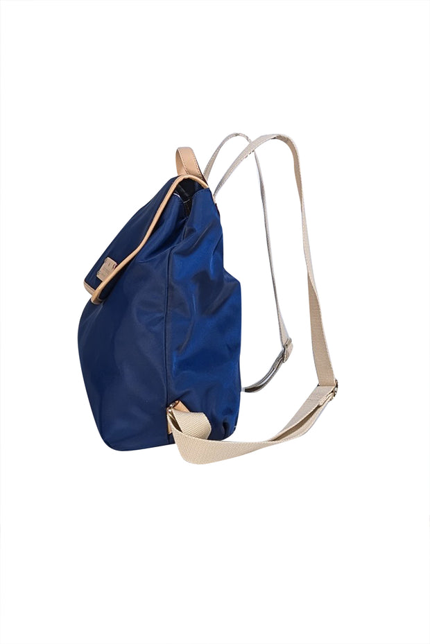 Kate Spade - Navy Nylon Front Flap Backpack