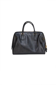 Prada - Black Saffiano Leather Medium Promenade Satchel Bag