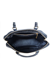 Prada - Black Saffiano Leather Medium Promenade Satchel Bag