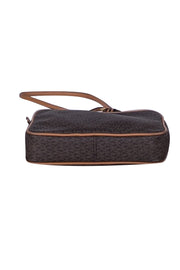 Michael Kors - Brown Monogram Print Crossbody Bag - Current Boutique