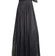 Roman - Black & Silver Metallic Tulle "Siyah" Gown Sz 4