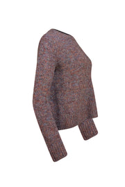 Vince - Blue Multi Color Crewneck Wool Sweater Sz S