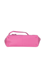 Cole Haan - Bubblegum Pink Leather Zipper Tote Bag
