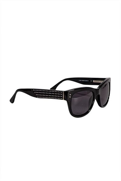 Zadig & Voltaire - Black Silver Studded Trim Sunglasses - Current Boutique