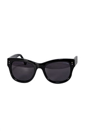 Zadig & Voltaire - Black Silver Studded Trim Sunglasses - Current Boutique