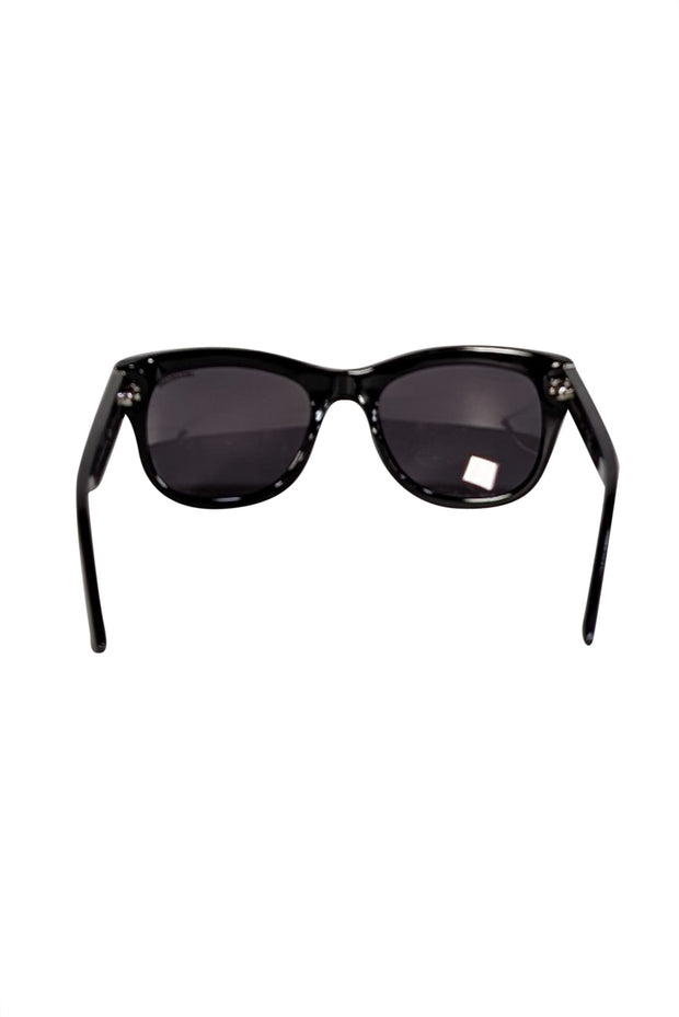 Zadig & Voltaire - Black Silver Studded Trim Sunglasses - Current Boutique