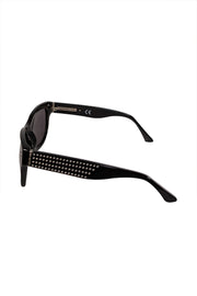 Zadig & Voltaire - Black Silver Studded Trim Sunglasses - Current Boutique