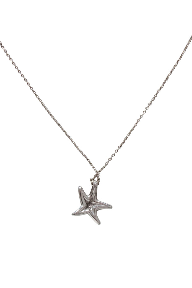 Current Boutique-Tiffany & Co. - Sterling Silver Starfish Pendant Necklace