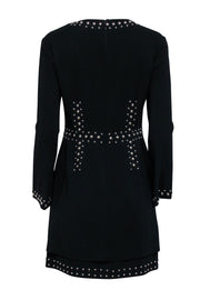 Current Boutique-A.L.C. - Black Madison Studded Dress Sz 8