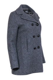 Current Boutique-A.P.C. - Grey Wool Peacoat Sz 2