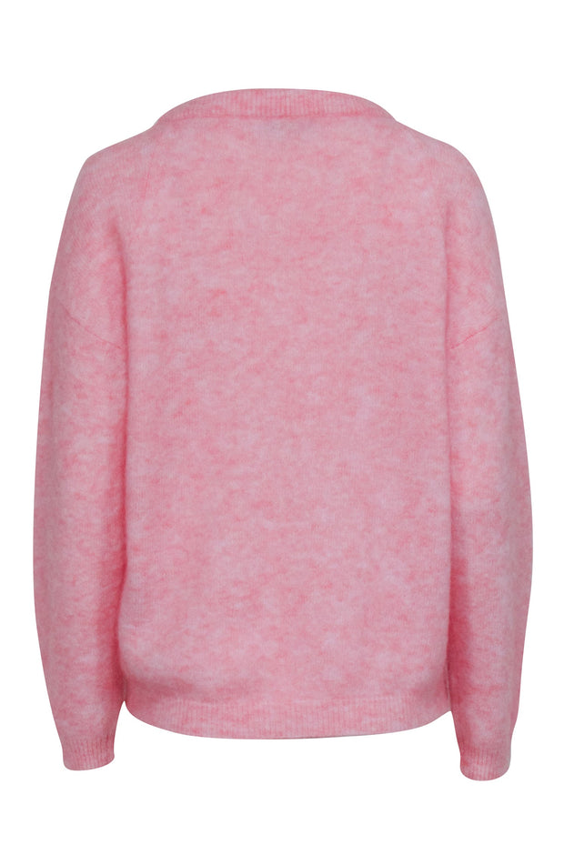 Current Boutique-Acne Studios - Pink Mohair Blend Crewneck Sweater Sz XXS