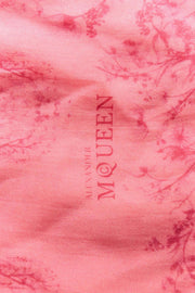 Current Boutique-Alexander McQueen - Pink Two Tone Skull Motif Scarf