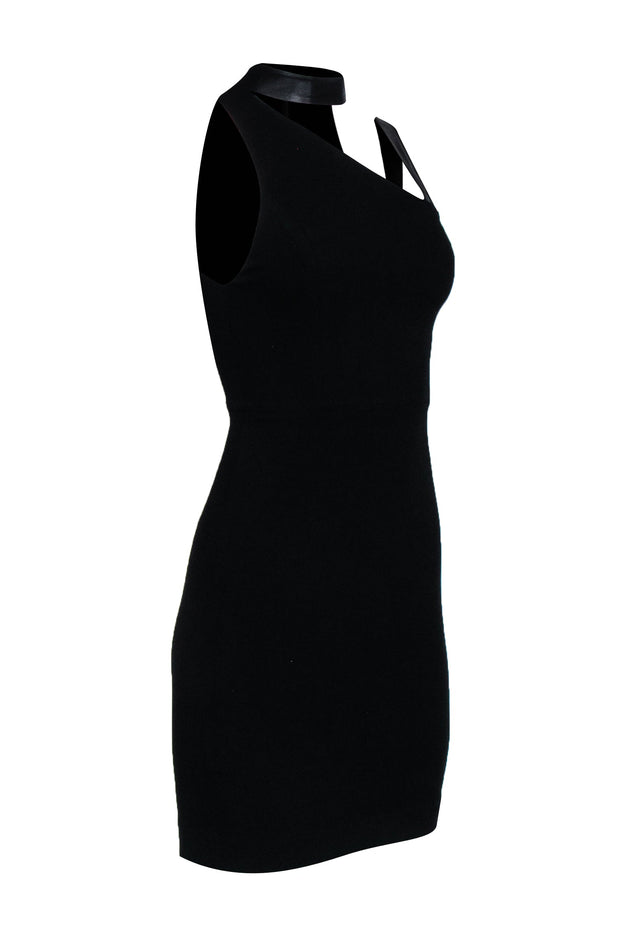 Current Boutique-Alice & Olivia - Black Sleeveless Cutout Neckline Dress Sz 0