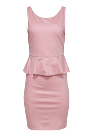 Current Boutique-Alice & Olivia - Pink Sleeveless Peplum Dress Sz 8