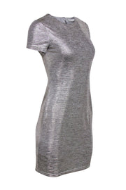 Current Boutique-Alice & Olivia - Metallic "Delora" Sheath Dress Sz 6