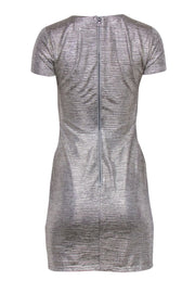 Current Boutique-Alice & Olivia - Metallic "Delora" Sheath Dress Sz 6