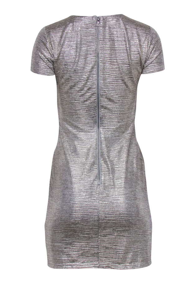 Current Boutique-Alice & Olivia - Metallic "Delora" Sheath Dress Sz 6