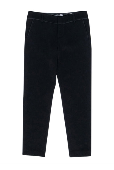 Current Boutique-Alice & Olivia - Black Straight Leg Pants Sz 2