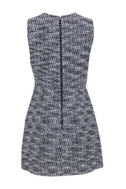 Current Boutique-Alice & Olivia - Black & White Sleeveless Tweed Dress Sz 10