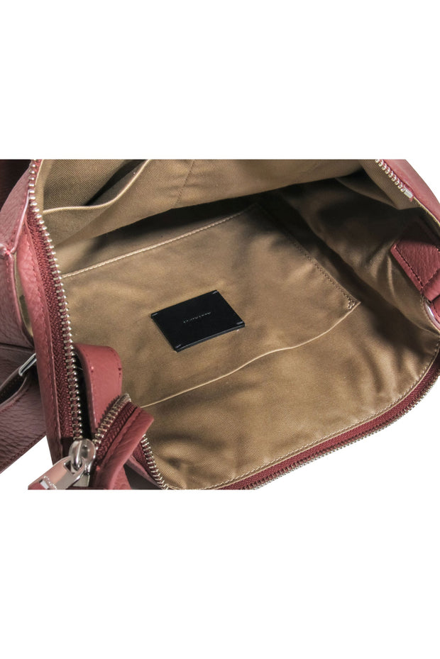 Current Boutique-All Saints - Rust Brown "Kita" Leather Crossbody Bag