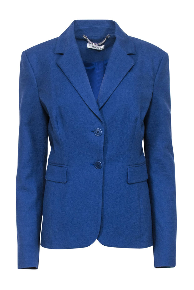 Current Boutique-Altuzarra - Blue Two Button Blazer Sz 12