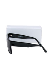 Current Boutique-Andy Wolfe - Black Oversized Sunglasses