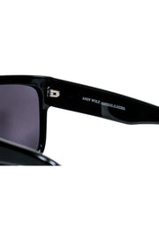 Current Boutique-Andy Wolfe - Black Oversized Sunglasses