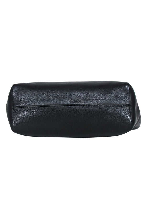 Current Boutique-Ann Demeulemeester - Black Leather Large Tote