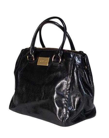 Current Boutique-Bimba y Lola - Dark Brown Leather Detachable Strap Satchel Bag