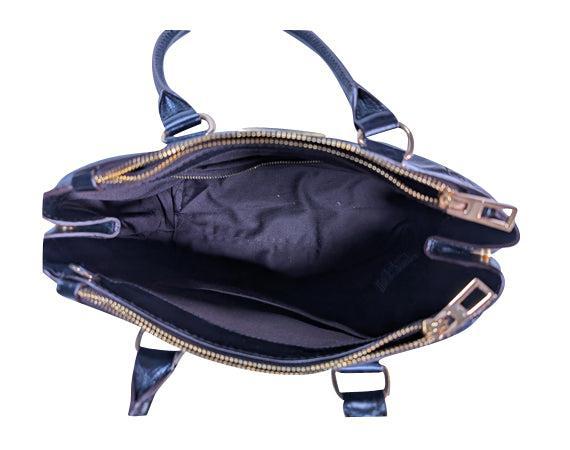 Current Boutique-Bimba y Lola - Dark Brown Leather Detachable Strap Satchel Bag