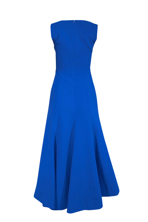 Current Boutique-Black Halo - Cobalt Blue Sleeveless High-Low Dress Sz 2