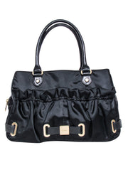 Current Boutique-Botkier - Black Satin Large Shoulder Bag