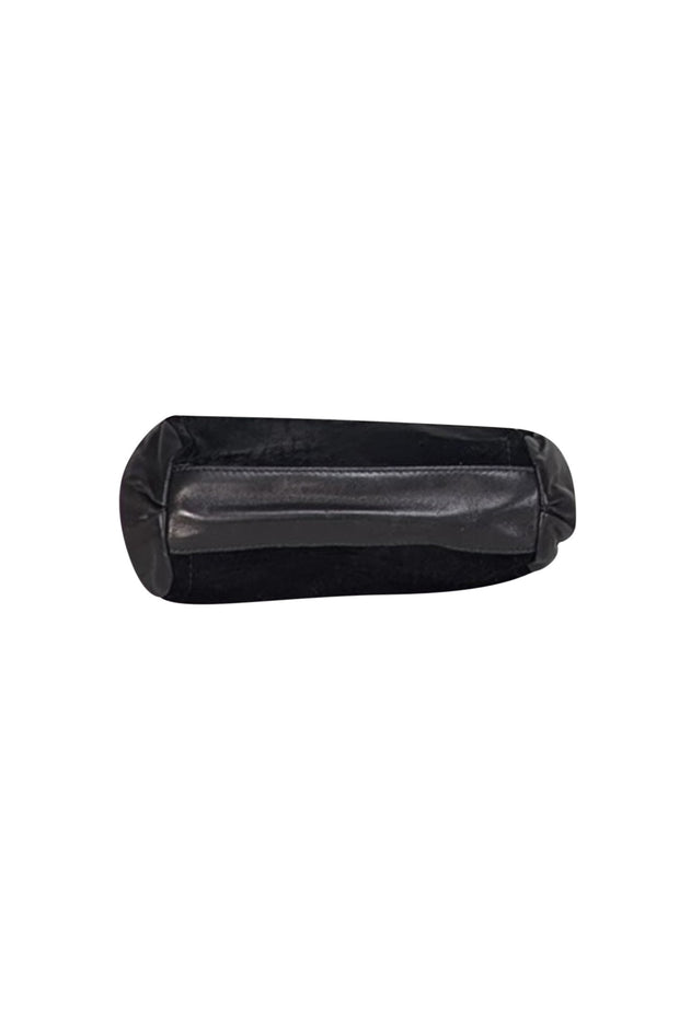 Current Boutique-Brooks Brothers - Black Calf Hair Chain Strap Handbag