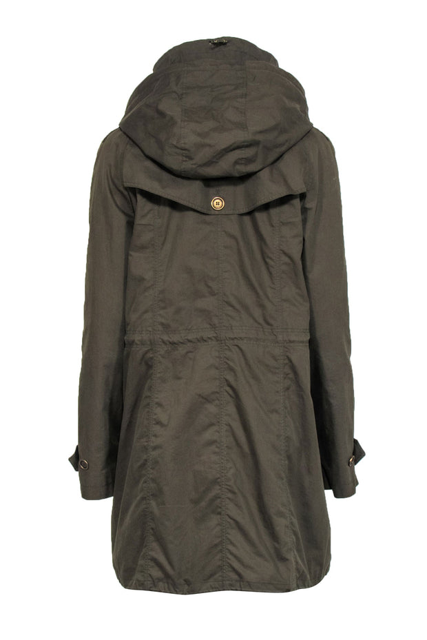 Current Boutique-Burberry Brit - Olive Green Utility Jacket Sz 10