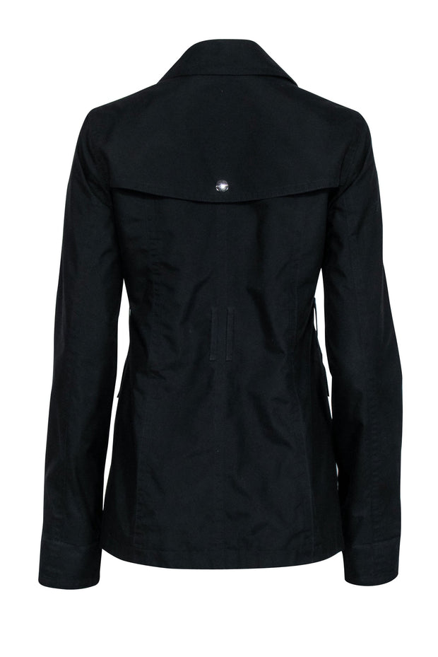 Current Boutique-Burberry Brit - Black Lightweight Zipper Jacket Sz 4