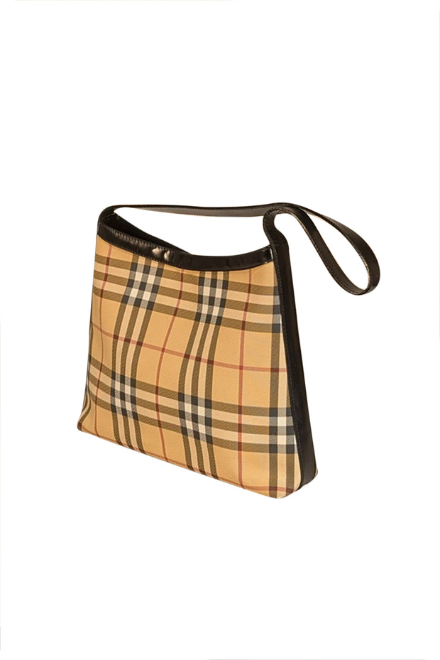 Current Boutique-Burberry - Beige Signature Plaid Shoulder Bag