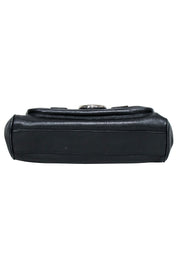 Current Boutique-Burberry - Black Leather Shoulder Bags
